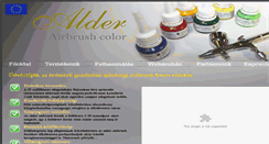 Desktop Screenshot of aldercolor.com